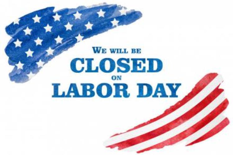 Labor Day Closing